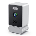 Guudgo 3MP 2K Mini Window Security Camera Wireless WiFi HD Night Vision Indoor Outdoor Window Wall Mount Indoors Home Surveillance Camera
