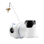 LinkMejor QF011 2MP 1080P Smart Pet Robot Camera Baby Monitors Smart Home Presence Detection Remote APP Control Monitor Night Vision Two-way Intercom Preventing Collisions Cat Toy Ball Recgmesotion Tracking Camera Anti-theft Machine