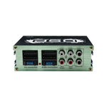 Car Amplifier Car Audio Processor USB 6RCA High Power Long Service Life Improved Sound Quality Mobile App Control 2 Power IC Frequency Modulation Unique Sound Effects Bass Treble Eq Zone