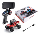 LinkMejor 6407 6407-C RTR 1/64 2.4G RWD Mini FPV RC Car Wifi Camera Monitor Photos Videos VR App Control Built In Gyro LED Light Cruise Control Desktop Micro 3 Speed Off-Road Full Proportional Vehicles Models Toys