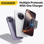 LinkMejor ES-CD52 30W 1-Port USB PD Charger USB-C PD3.0 QC3.0 FCP SCP BC1.2 iP2.4A Fast Charging Wall Charger Adapter EU Plug for iPhone 16 16 Pro 15 14 13 Pro Max for Huawei Pura 80 Ultra for Xiaomi MIX Flip 2