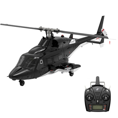 LinkMejor E188 PRO Airwolf 2.4G 6CH 6G 3D Aerobatic Dual Brushless Motor 1:34 Scale Flybarless RC Helicopter