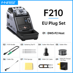 LinkMejor DWS-P2 Soldering Station Kit 100W USB C Digital Welding Station 1.54 Inch TFT Screen F245 F210 Tips PD Charger Included