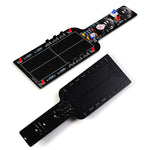 HU-074 DIY Metal Detector Kit PCB Board LED Flash Alert Buzzer Alarm Adjustable Sensitivity 3-5V Educational Electronics Soldering Project
