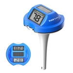 Baldr-Therm Solar Pool Thermometer IP68 Waterproof Floating Digital Thermometer with High Accuracy for Outdoor Pools Spas Hot Tubs