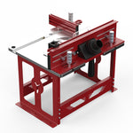 LinkMejor Bench Top Router Table Workbench with Miter Gauge / Profile Fence System / Dust Collection Port for Most Routers
