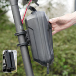 LinkMejor 3L Electric Scooter Front Bag Waterproof EVA Hard Shell Storage Bag Front Hanging Bag for Electric Scooter Bike