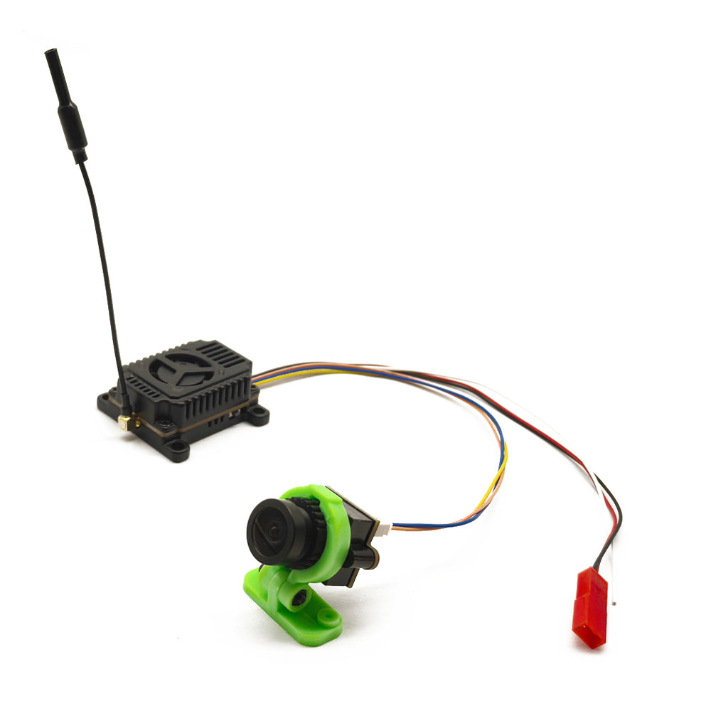 5.8G 48CH 4W Adjustable 2-6S FPV Transmitter VTX CMOS 1000TVL FPV Camera Analog Image Transmission Set Support IRC for FPV Drones