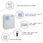 Bluetooth Smart Scent Diffuser Hotel Air Freshener Scent Diffuser Cover 300mL for Home Scent Dispenser Electronic Scent 300-400m³ Coverage