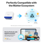 LinkMejor MINI-DIM MINI Extreme Matter Over WiFi Dimmer Switch Wide Lighting Compatibility Matter-enabled Google Apple Home Alexa
