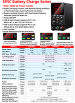 Upgraded KUAIQU SPS-S Programmable Power Supply OCP OVP Adjustable Power Supply 0-120V 0-10A 150W 300W 360W USB-C USB-A fast Charging Compact Multi Display Protection Lab DIY