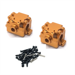 2PCS Upgraded Metal Front Rear Geabox for Wltoys 1/28 284131 K989 K979 K969 Drift RC Cars Vehicles Models Spare Parts