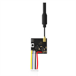 iFlight Borg FPV Camera & VTX Combo - 5.8GHz 25mW/100mW/150mW Adjustable Power, 1/4" CMOS 600TVL Low-Latency FPV Cam, IRC Tramp Smart VTX, Plug-and-Play All-in-One for Racing Drones