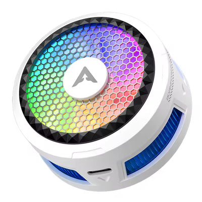 LinkMejor X30 Magnetic Phone Cooler 27W Semiconductor Suction Cooling 5500RPM Low Noise RGB Light for PUBG Gaming Phone Radiator