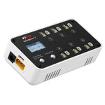 LinkMejor WhoopStor 3 V3 40W 1.3A*6 6 Ports DC 1S Lipo Battery Charger Discharger with Storage Function LED Screen Support 4.2V 4.35V LIHV BT2.0 PH2.0 Plug