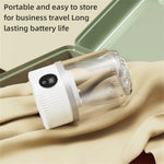 Mini Cordless Washing Machine Travel Underwear Small Sock Washing Machine with  LCD Digital Display Draining Portable Laundry Bucket