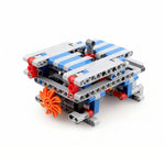 LinkMejor Tech Building Blocks 6-speed Gearbox with Reverse Gear V16 Engine Model DIY Assembly Kit Brick Christmas Gift