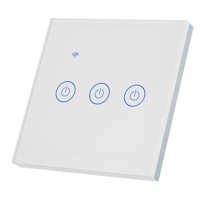 EWELINK WiFi bluetooth Smart Switch 1/2/3 Gang Touch Access Panel Switch Voice Control with Alexa Google Assistant eWeLink APP