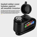 LinkMejor Bicycle Disc Brake Lock Alarm Waterproof 110dB Anti-theft Security Lock for Motorcycles Bikes Electric Vehicle