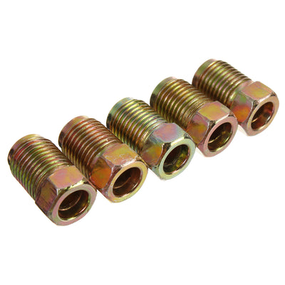 M10 x 1mm Male Metric Short Brake Pipe Screw Nuts For 3/16'' Metric Brake Tubes