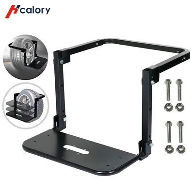 LinkMejor Car Heater Bracket Foldable Adjustable Universal for 14 to 18 Inches (about 36 to 46 cm) Tires