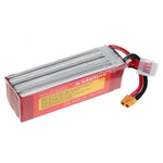 LinkMejor Power 22.2V 5500mAh 75C 6S LiPo Battery XT60 Plug for RC Drone