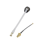 LinkMejor 5.8GHz Gold-Plated Circularly Polarized Omnidirectional FPV Antenna 2.0 to 3.0dBi SMA Female for 5 Inch FPV Drone VTX Transmitter