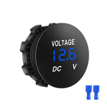 LinkMejor Digital Voltmeter 12V Waterproof Voltmeter Battery Tester with Digital Touch Display Panel for Car and Marine