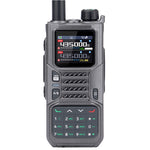 LinkMejor RD-55 PRO 10W Walkie Talkie Multi-Band GPS APRS bluetooth Programming Wireless Frequency Copying Type-C Compass Long Range Two Way Radio with Flashlight