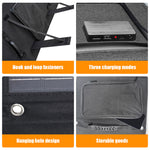 LinkMejor Foldable Portable 100W Solar Panel Fast Charging Power Charger for Outdoor Camping