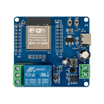 ESP32-C6 WiFi BT Development Board DC 5-60V Single Channel Relay Module Onboard Type-C Interface Switch Module