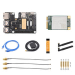 Raspberry Pi 5 PCIe Expansion Board to MiniPCIe 4G Gigabit Ethernet USB 3.2 Gen1 Adapter Board