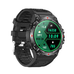 LinkMejor TG02 1.43-inch AMOLED Display GPS Compass Altimeter & Barometer 500mAh Battery bluetooth Call Heart Rate Blood Pressure Blood Oxygen Monitor Sleep Monitoring Multi-sport Modes IP68 Waterproof Smart Watch
