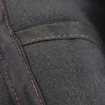 Collrown Beret Mens Adjustable PU Leather Flat Cap Stitch Newsboy Cap Driving Fishing Cabbie Hat Peaked Cap for Autumn Winter