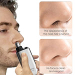 LinkMejor KBMQ-2502-L Electric Nose Hair Trimmer Achieve Shaver Facial Nose Hair Scissors Men Women Clean Trimmer Shaver