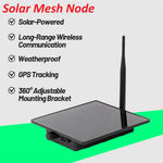 D5L Solar Power Lora Node Repeater with RAK4631 Communication Module 868Mhz for Meshtastic Meshcore Compatible with Wisblock Outdoor Waterproof