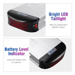 [EU/USA Direct] HANIWINNER HA074-03 48V 15Ah 720Wh Rear Rack E-Bike Battery with Carrier, Universal Replacement for NAKXUS, GALAXY 250W-800W