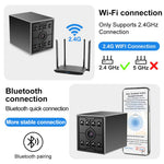 W09 Mini WiFi Smart Camera 1080P Full HD 130 Degree Wide Angle Night Vision Motion Sensor Remote Monitor Bluetooth Wireless Surveillance Camera for Home Security