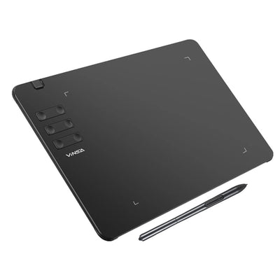 LinkMejor T605 Graphics Drawing Tablet 170x107mm Working Area 8 Pen Nibs Art Creation Sketches with 8192 Levels Pressure Battery-free