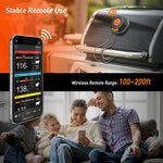Smart Digital Bluetooth Food Cooking Waterproof IP54 Bluetooth Wireless BBQ Remote Thermometer Probes Barbecue Thermometer Free App Control Time Alarm