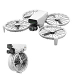 DJI Flip All-in-One Vlog Camera Drone with 1/1.3'' CMOS Sensor 4K 60fps HDR Video AI Subject Tracking 31mins Flight Time Foldable Full-Coverage Props Guard 249g