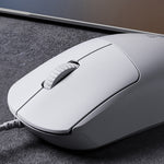 LinkMejor S310 Wired Office Mouse 1200 DPI USB Plug and Play Silent Click Ergonomic Mice