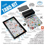 M5Stack TAB5 IoT Development Kit ESP32-P4 1280x720 IPS 5 Inch HD Touchscreen 2MP Camera Audio WIFI I/O Dev Module