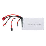 7.4V 5500mAh 8C 2S Lipo Battery with T/Tamiya/Futaba/JST Connector For LOSI 5IVE-T 1/5 RC Car Remote Control Vehicle Truck
