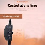 12V Car Seat Heater Cushion Electric Heated Pad Winter Heated Seat Cover Seat Cushion Constant Temperature Heated Seat Cushion