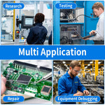Multifunctional PWM Signal Generator Handheld Current Source 0-20mA 4-20mA ±12V ±50V Measurement 320x240 TFT Screen Adjustable Frequency USB Rechargeable