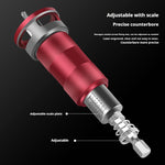 Multifunctional Countersink Drill Bits Adjustable Depth Aluminum Limit Ring High Precision Carbon Steel Bits Woodworking Tools 4 Sizes Drill Bits