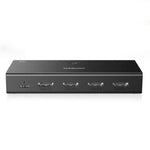LinkMejor CM598 3 In 1 Out HD2.0 Switch 4K@60Hz 2K@120Hz With Remote HD Switcher Selector for Multiple Devices Plug and Play