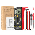 LinkMejor SZ08 Ultra-thin Split LCD Digital Multimeter Tester with  Stowable Test Pen AC/DC 220V Professional Multimetro Auto Voltmeter Resistance Tester Tool