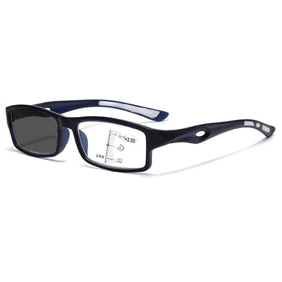 Progressive Multifocal Photochromic Reading Glasses for Men Women HD Anti-blue Light Near Far Eyeglasses